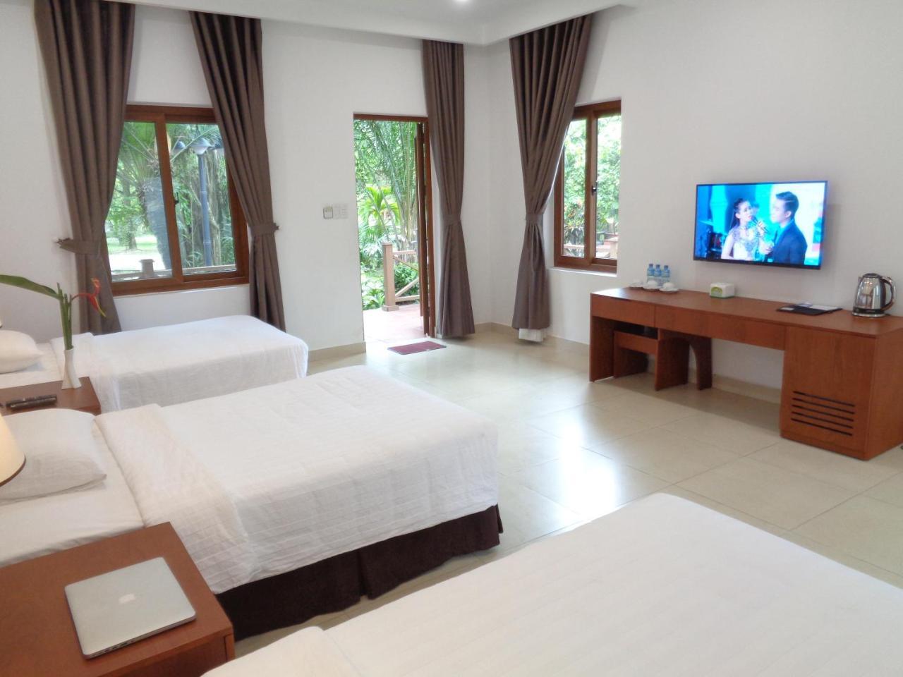 Vuon Xoai Resort Ap Phuoc Cang Extérieur photo